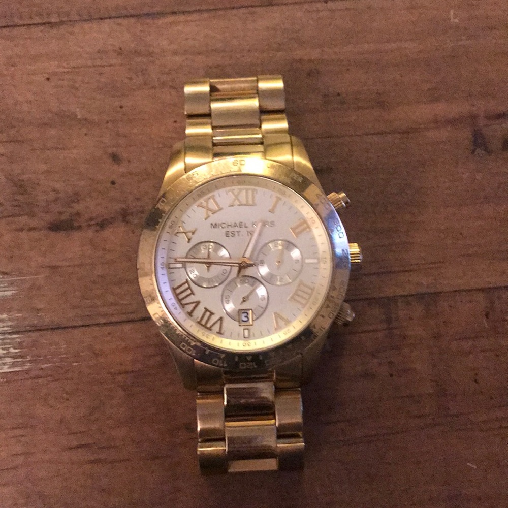 Michael Kors gold watch